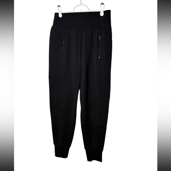 Athleta Small Black‎ Venice Moto Joggers - Picture 4 of 9